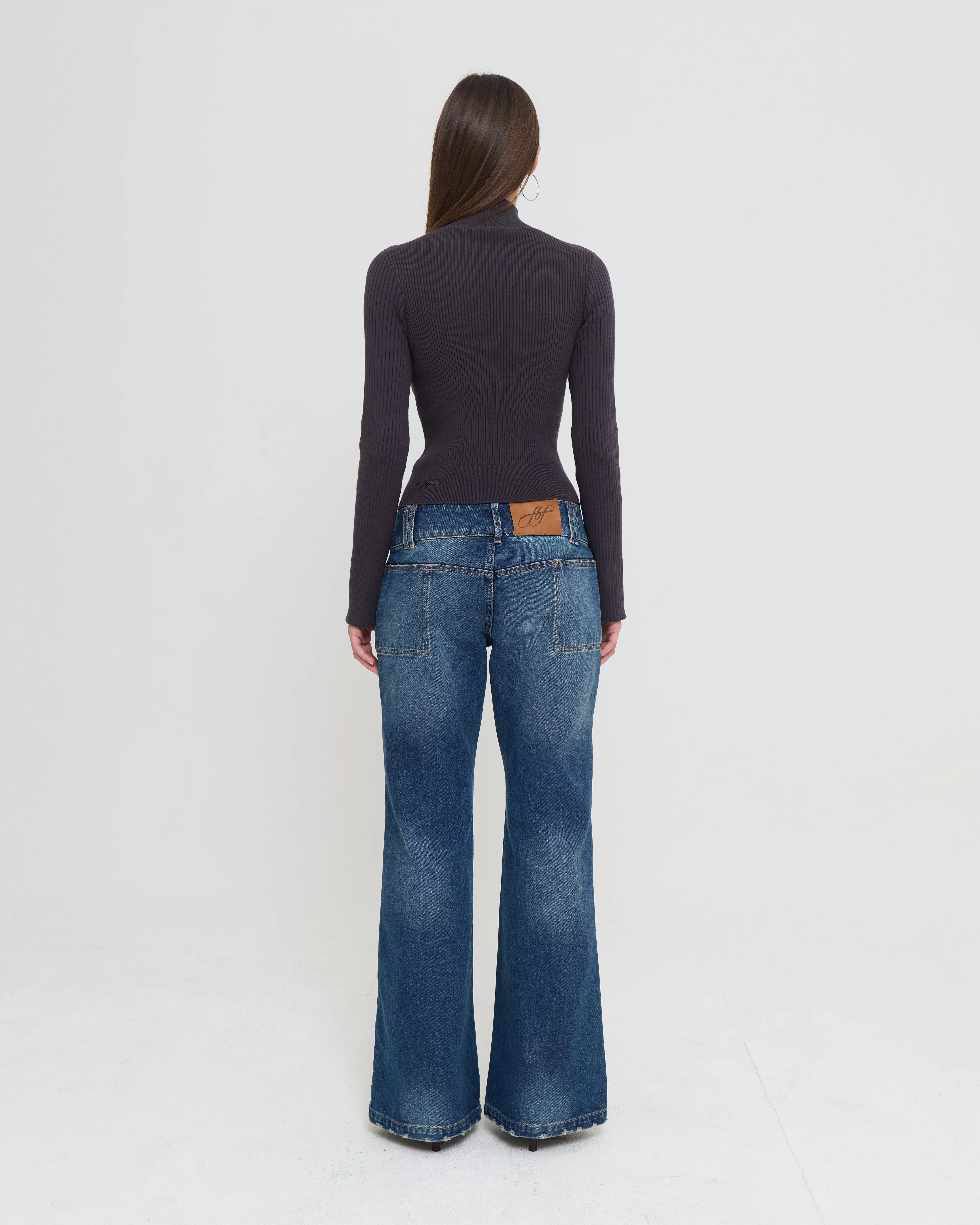 Women's Asym Zip Cardigan - Image 6