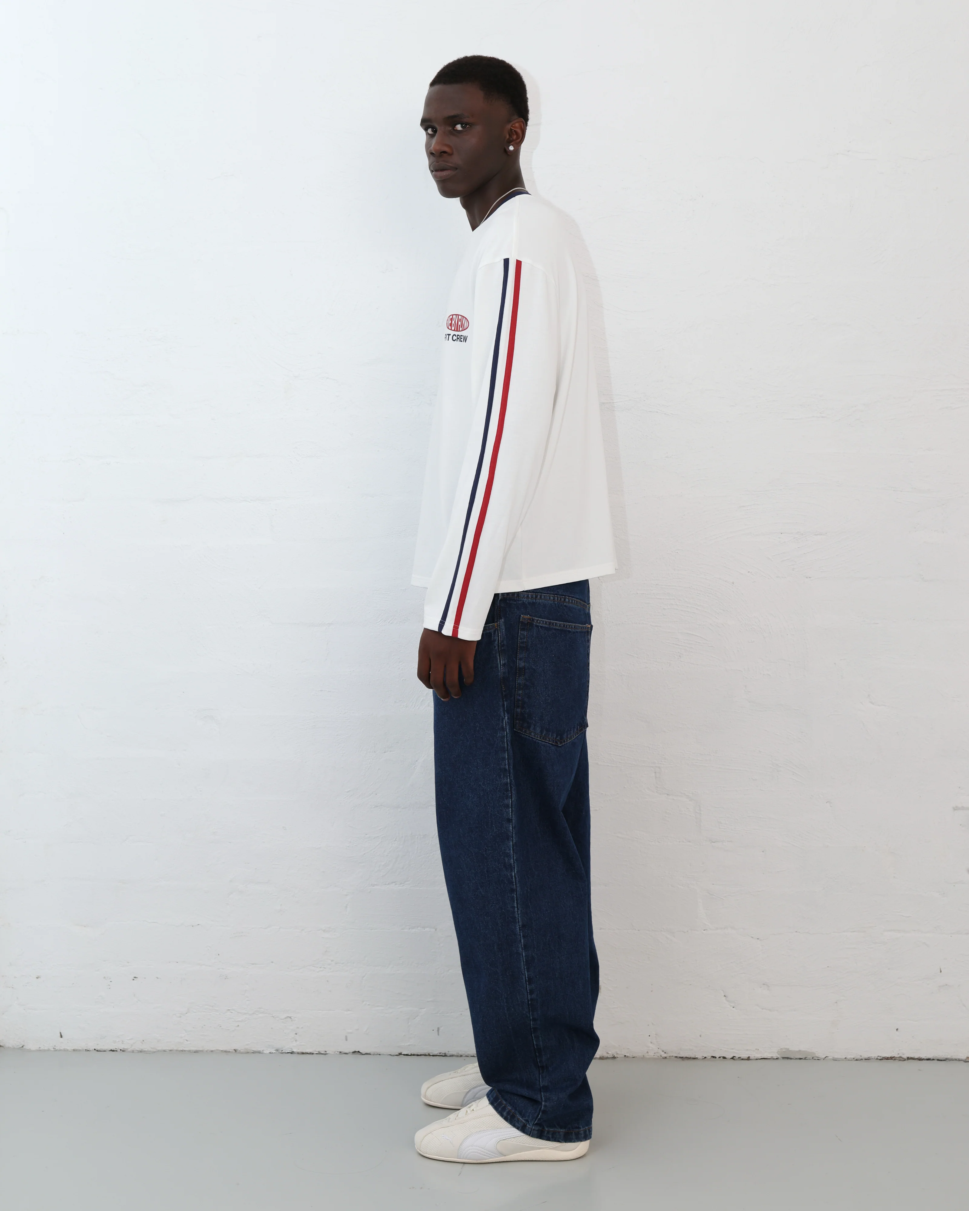 Red Bull Pit Lane / FBF LS Crop Boxy Tee - Image 6