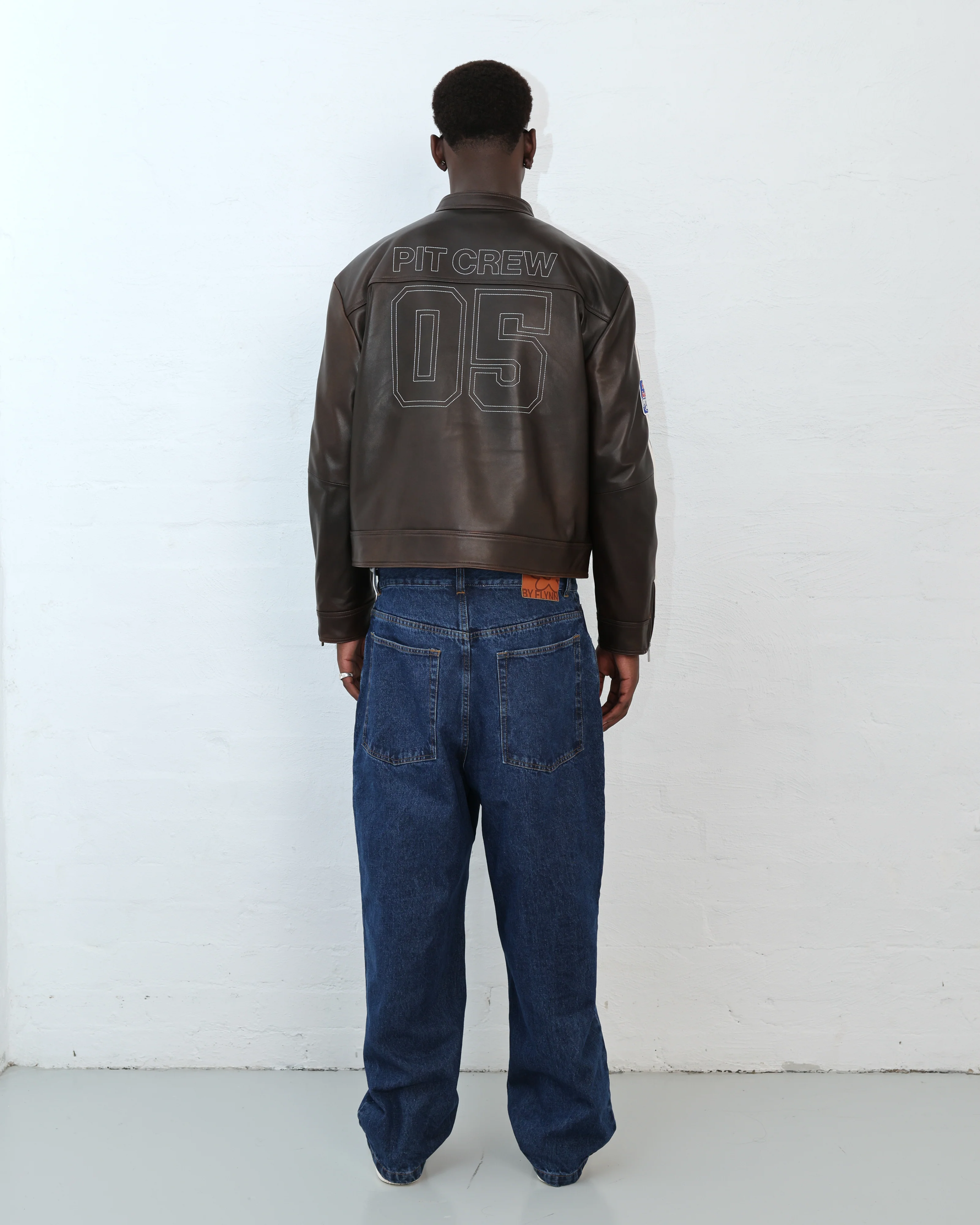Red Bull Pit Lane / FBF Leather Racing Jacket - Image 10
