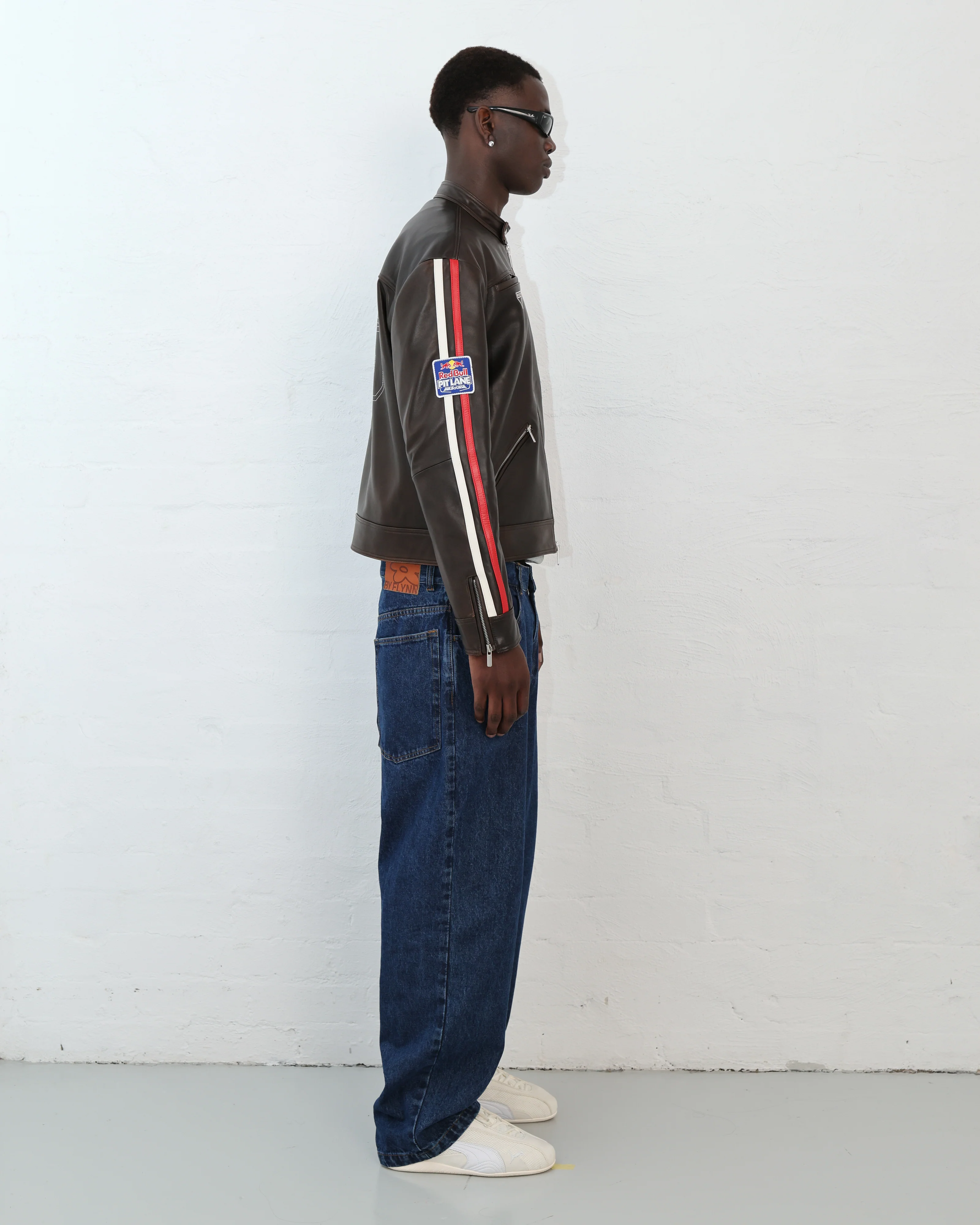 Red Bull Pit Lane / FBF Leather Racing Jacket - Image 9