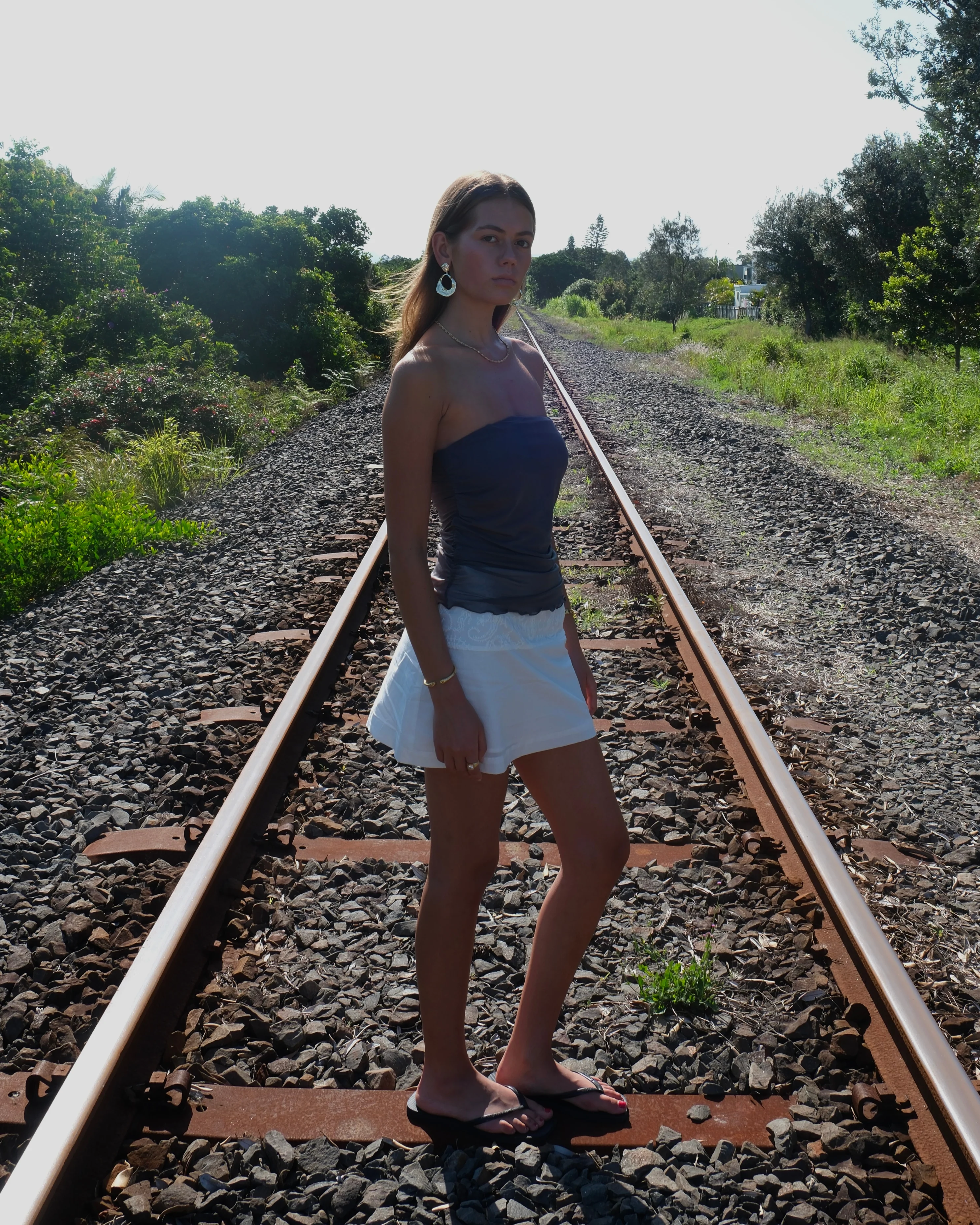 Women's Cotton Mini Skirt - Image 3