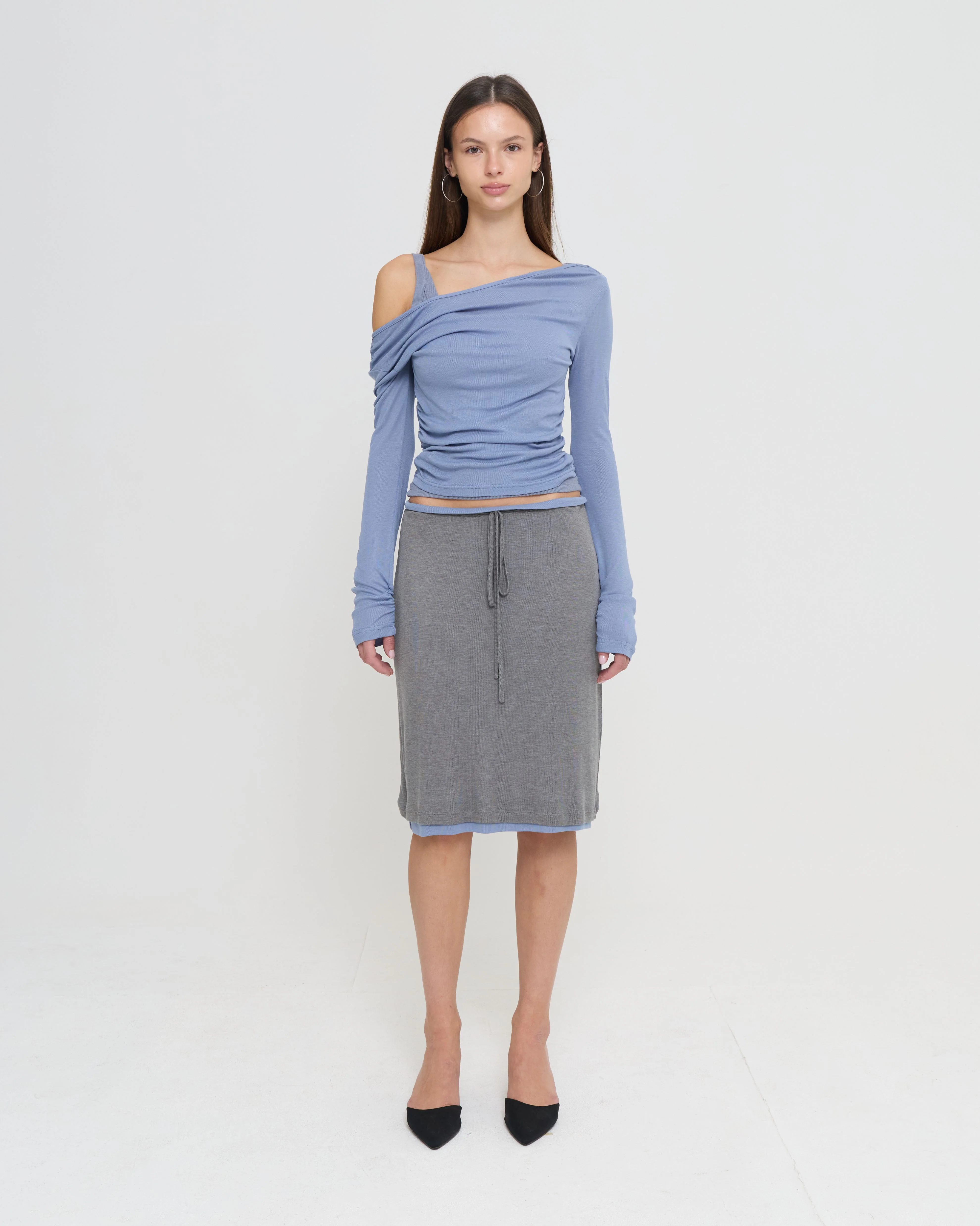 Women's Layered LS Top - Image 5
