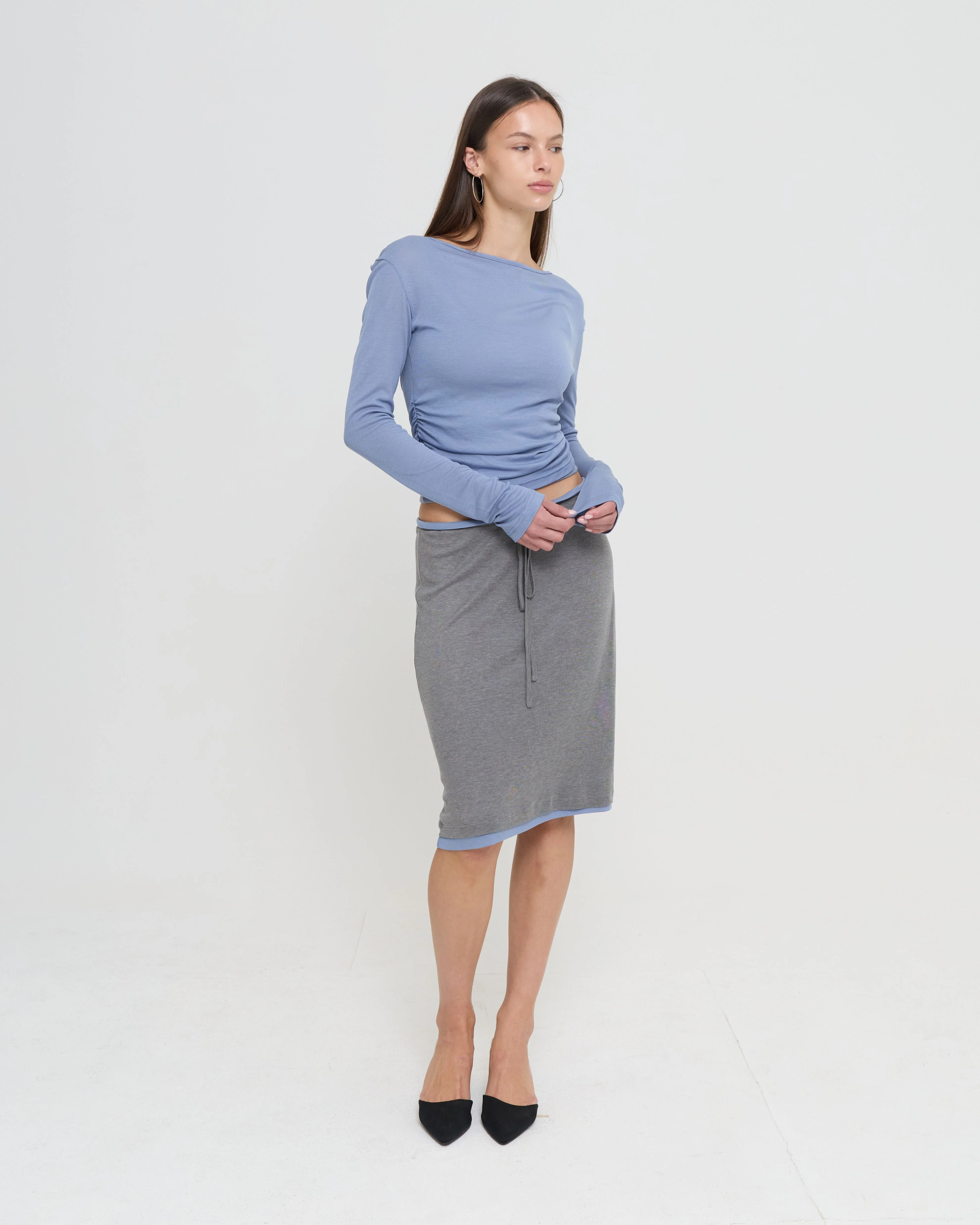 Women's Layered LS Top - Image 8