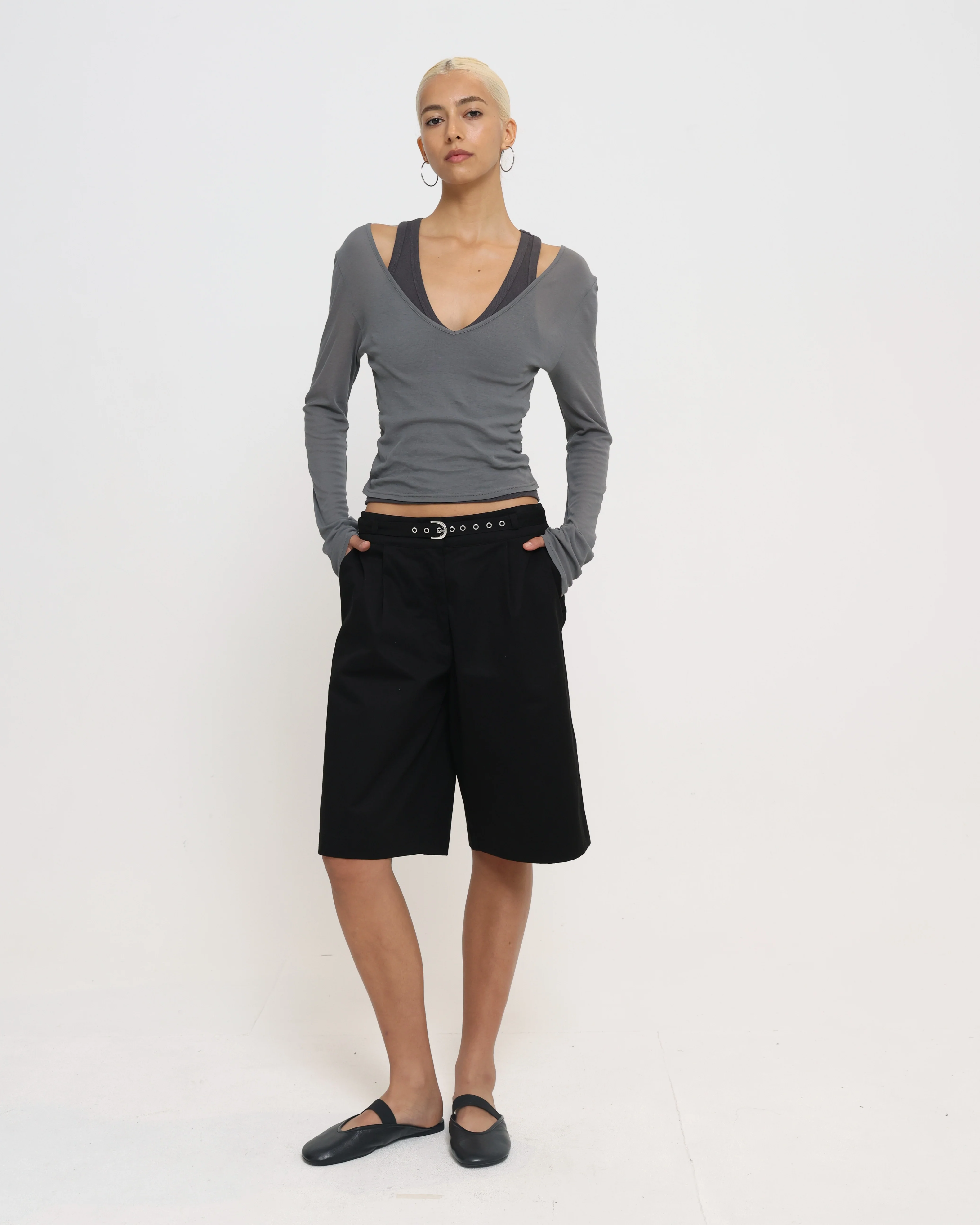 Women's LS Layered Racerback Tank - Image 2