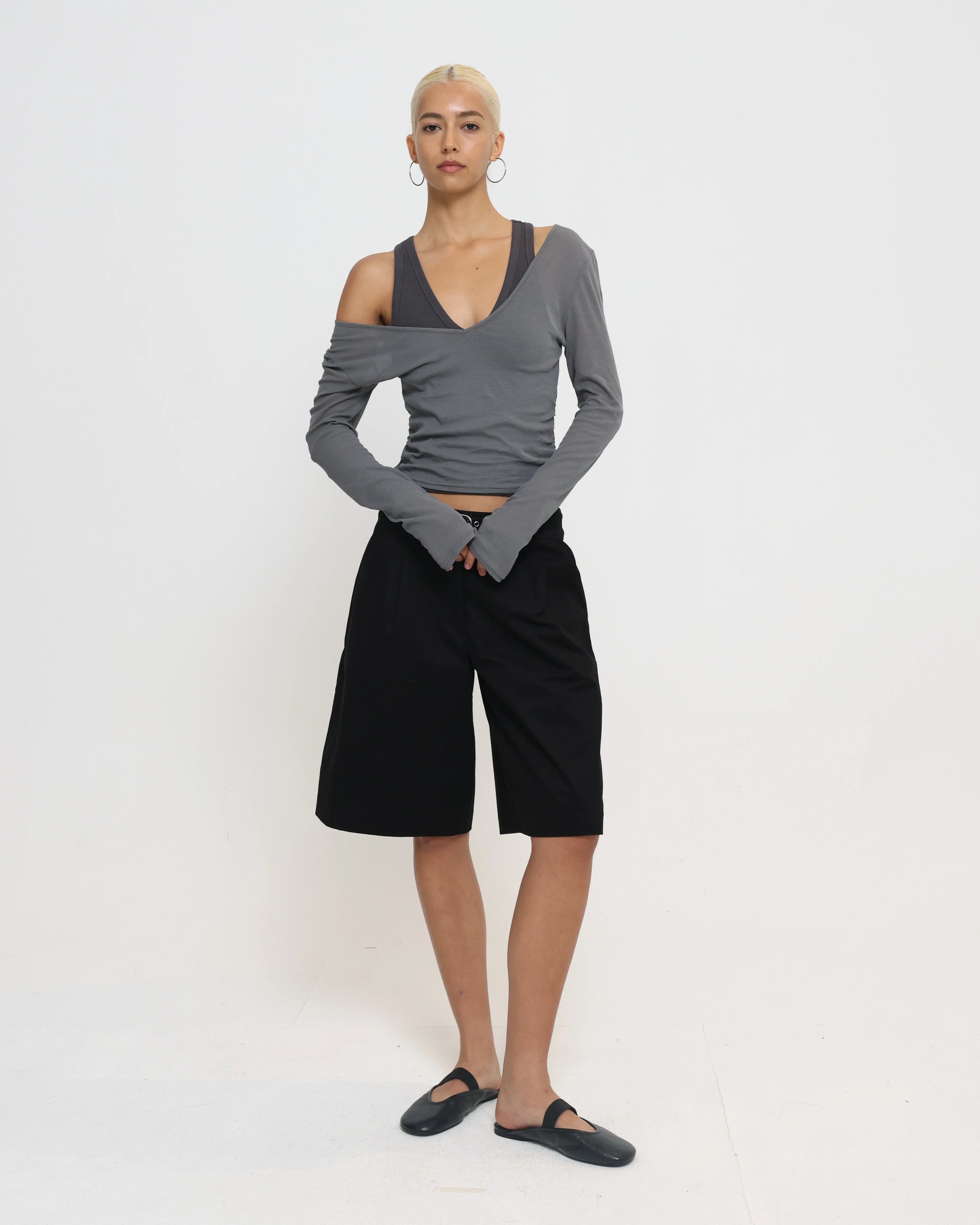 Women's LS Layered Racerback Tank - Image 8
