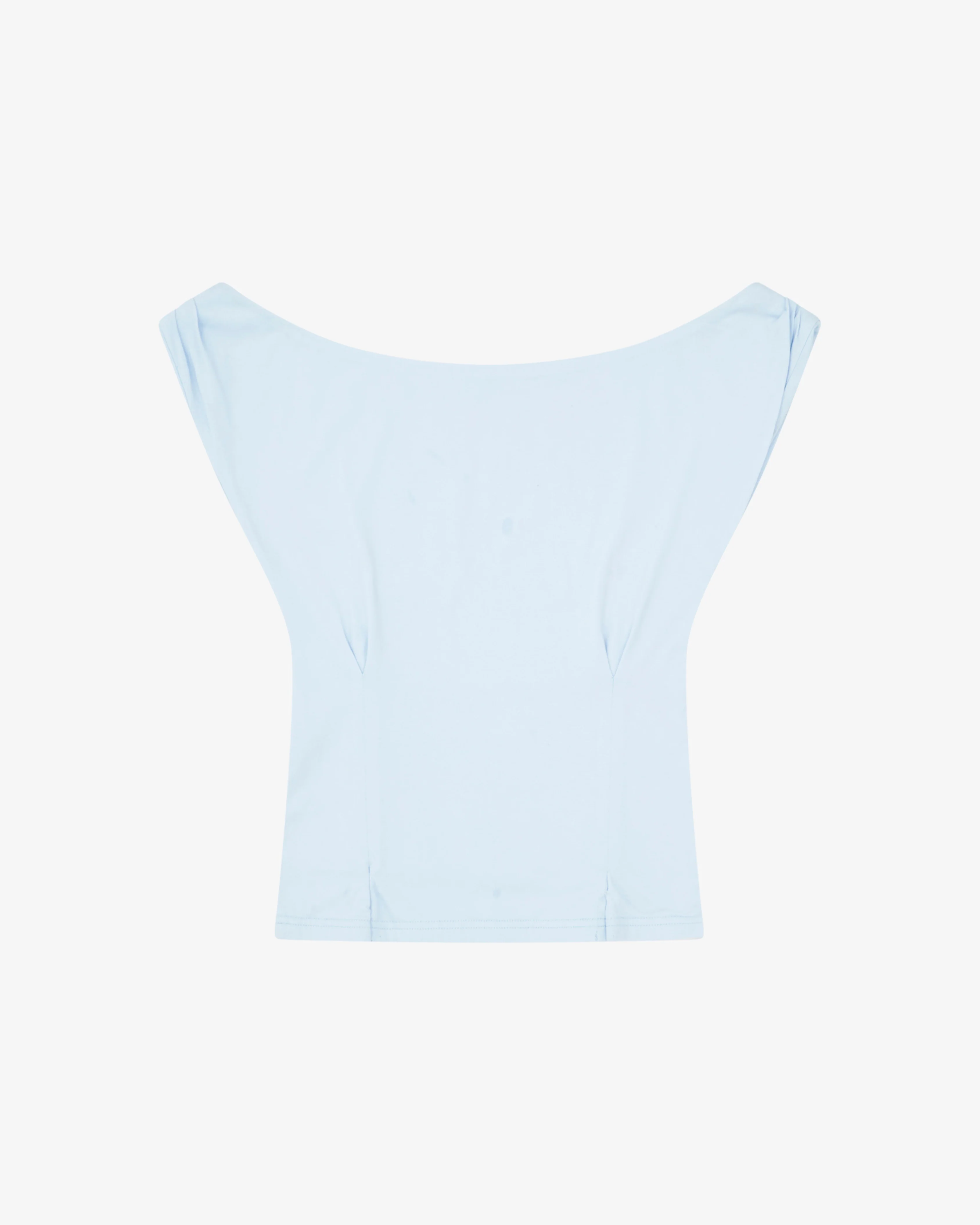 Womens Off Shoulder Fitted Top - Image 3