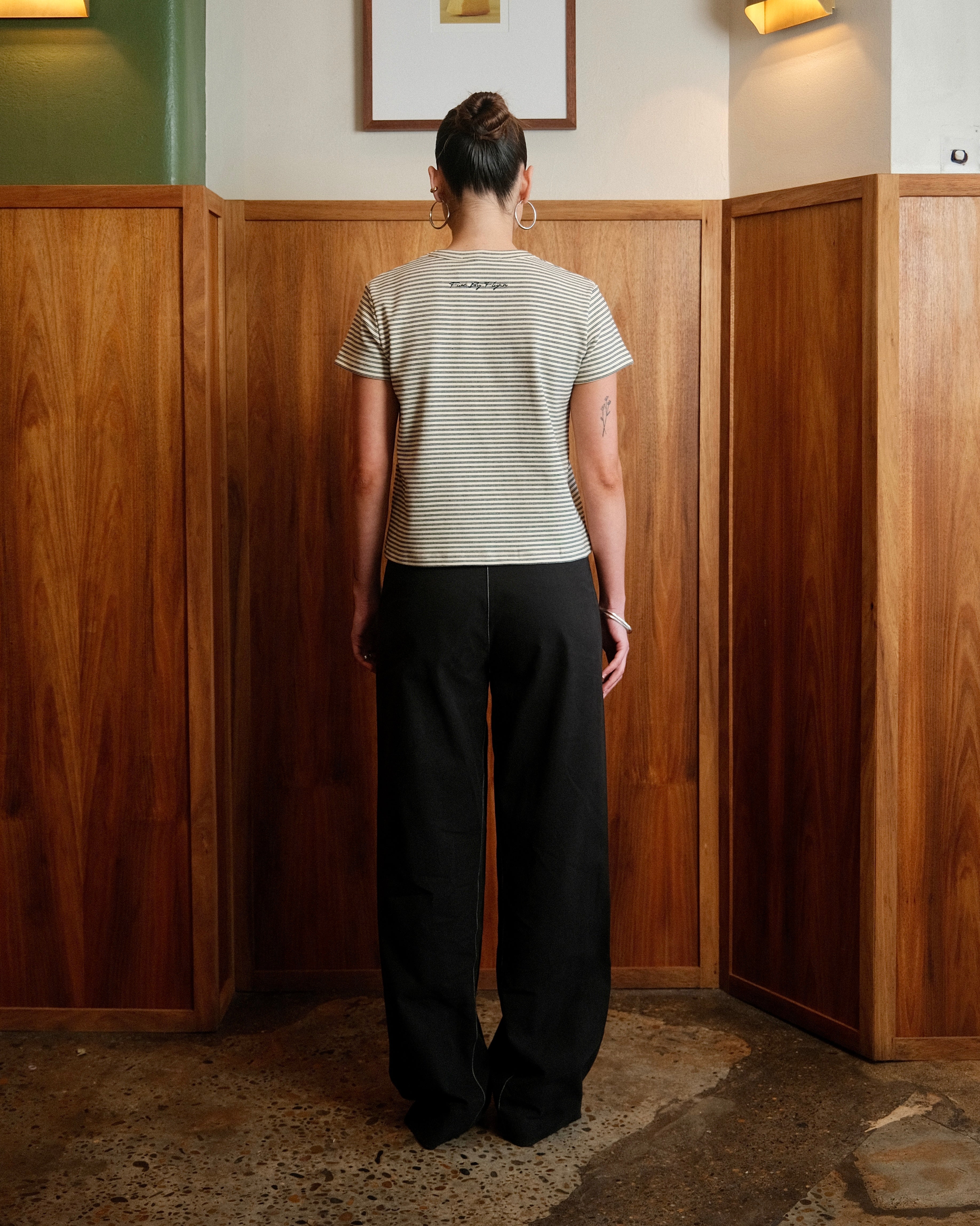 Womens Stripe Tee - Image 6