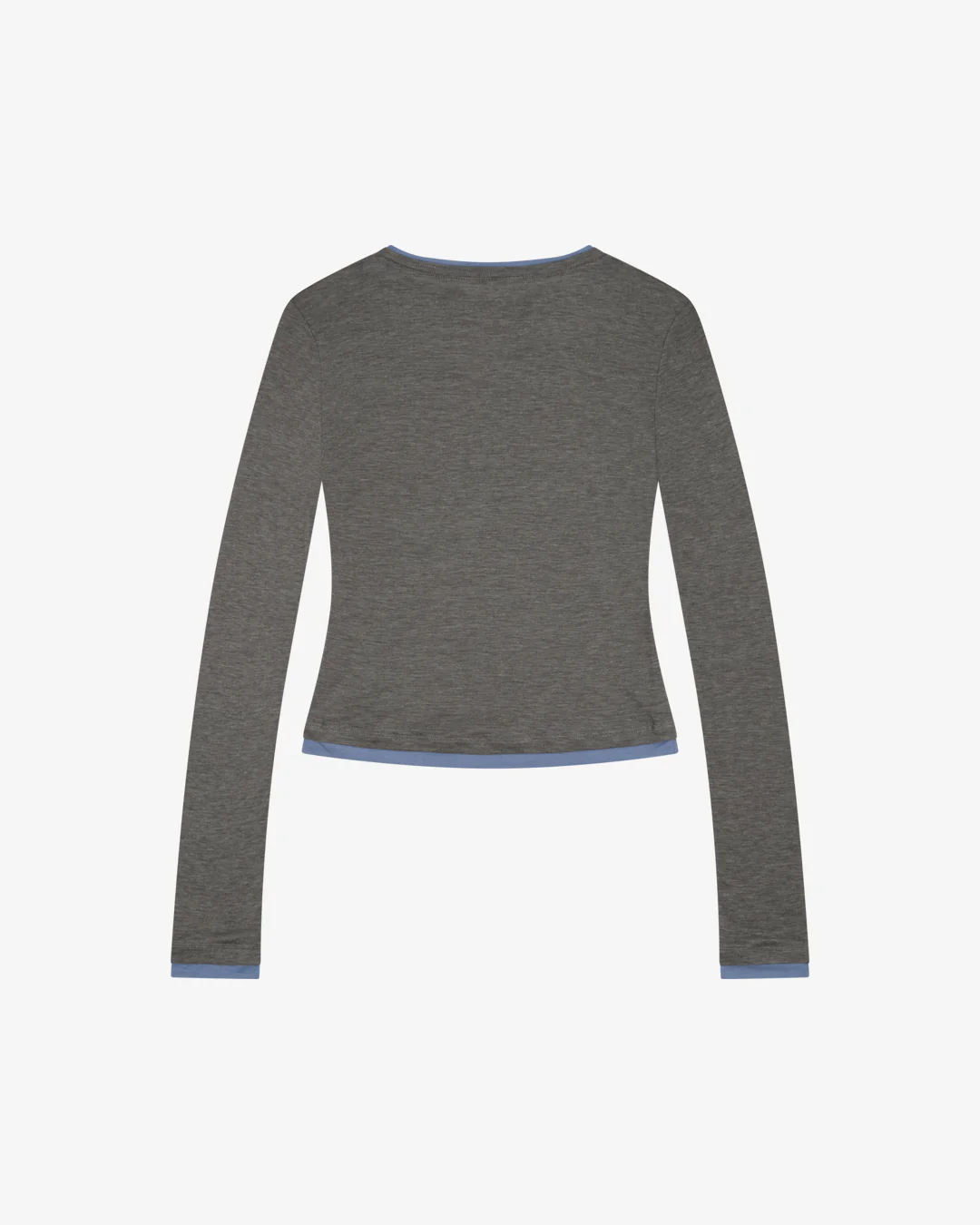 Women's V Neck LS Tee - Image 3
