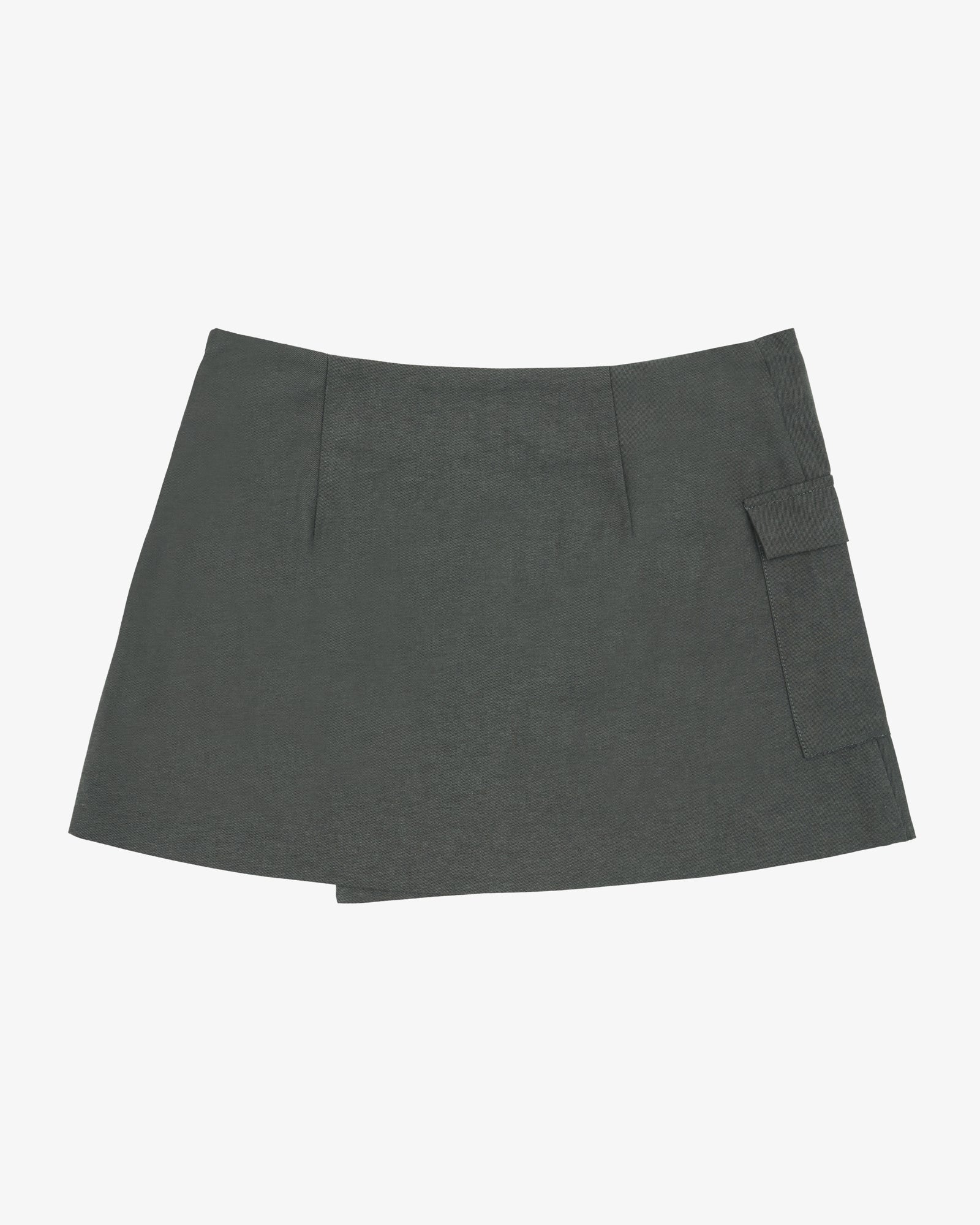 Women's Wrap Mini Skirt - Image 3